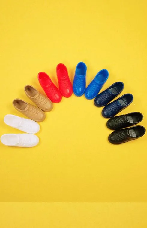 12" Male Fashion Doll Low Profile Ked Style Sneakers