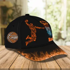 3D Classic Cap Basketball Personalize Name Cap Cap Namashops