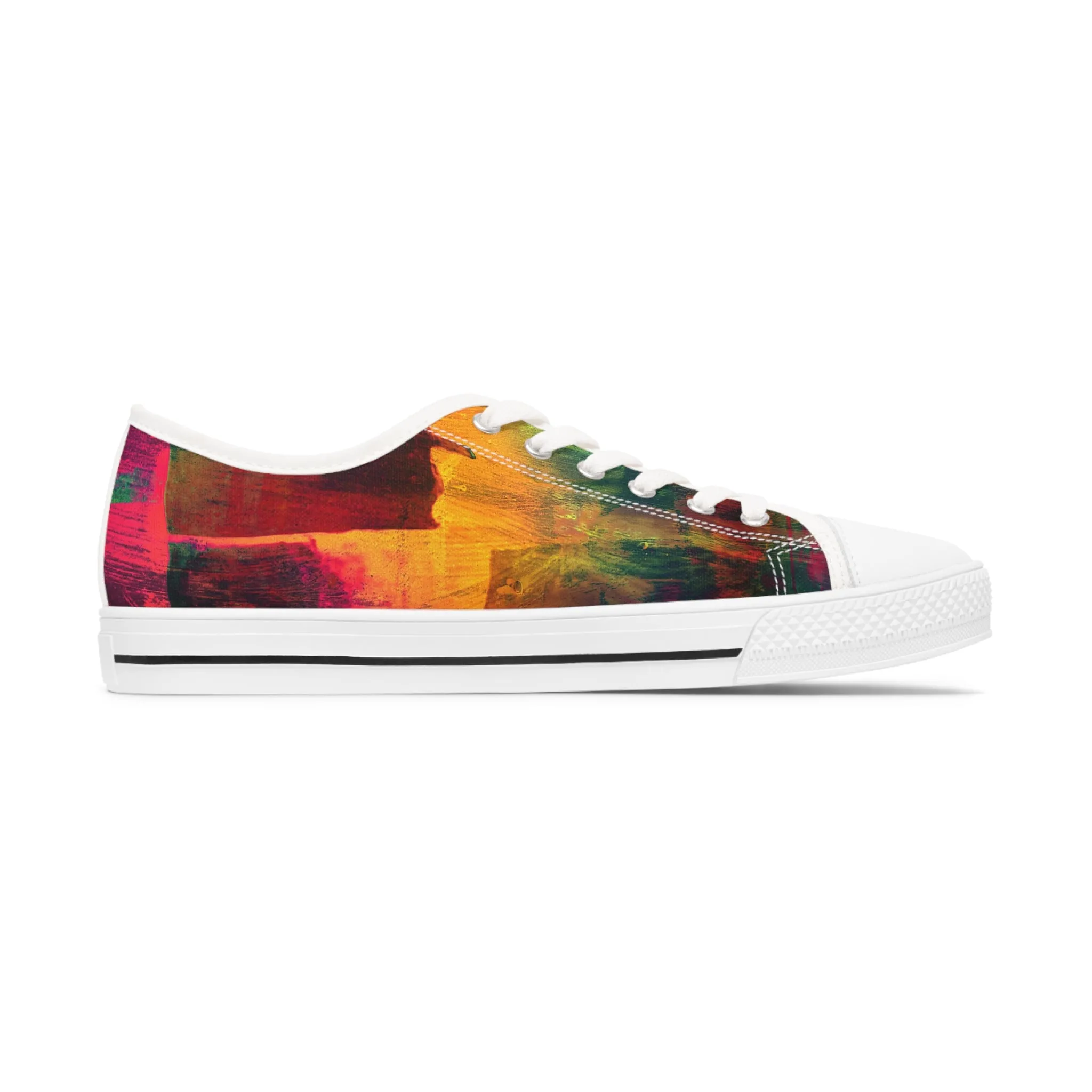 Abstract Art Women's Low Top Sneakers