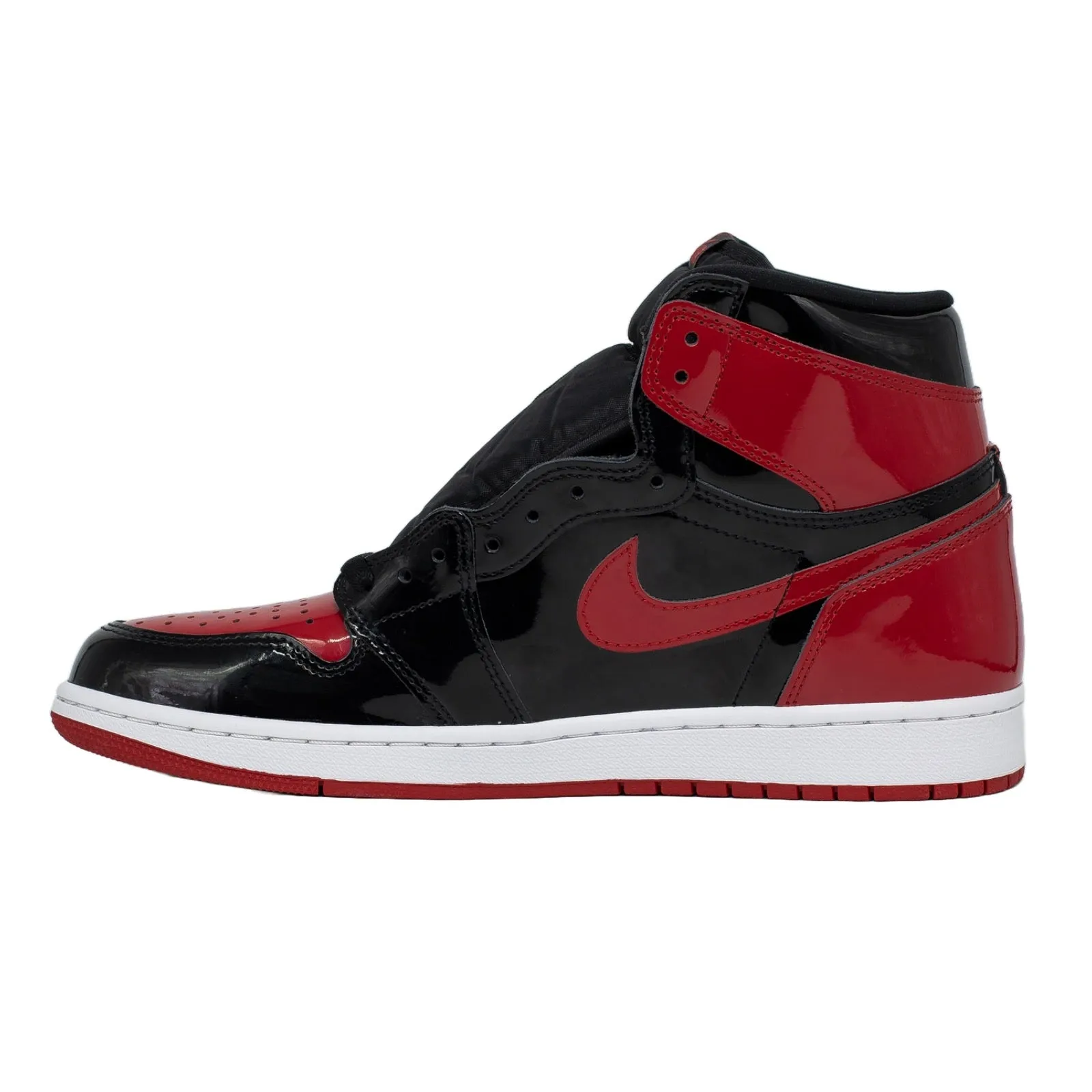 High-Quality Air Jordan 1 High Patent Bred - Top Designer Sneakers