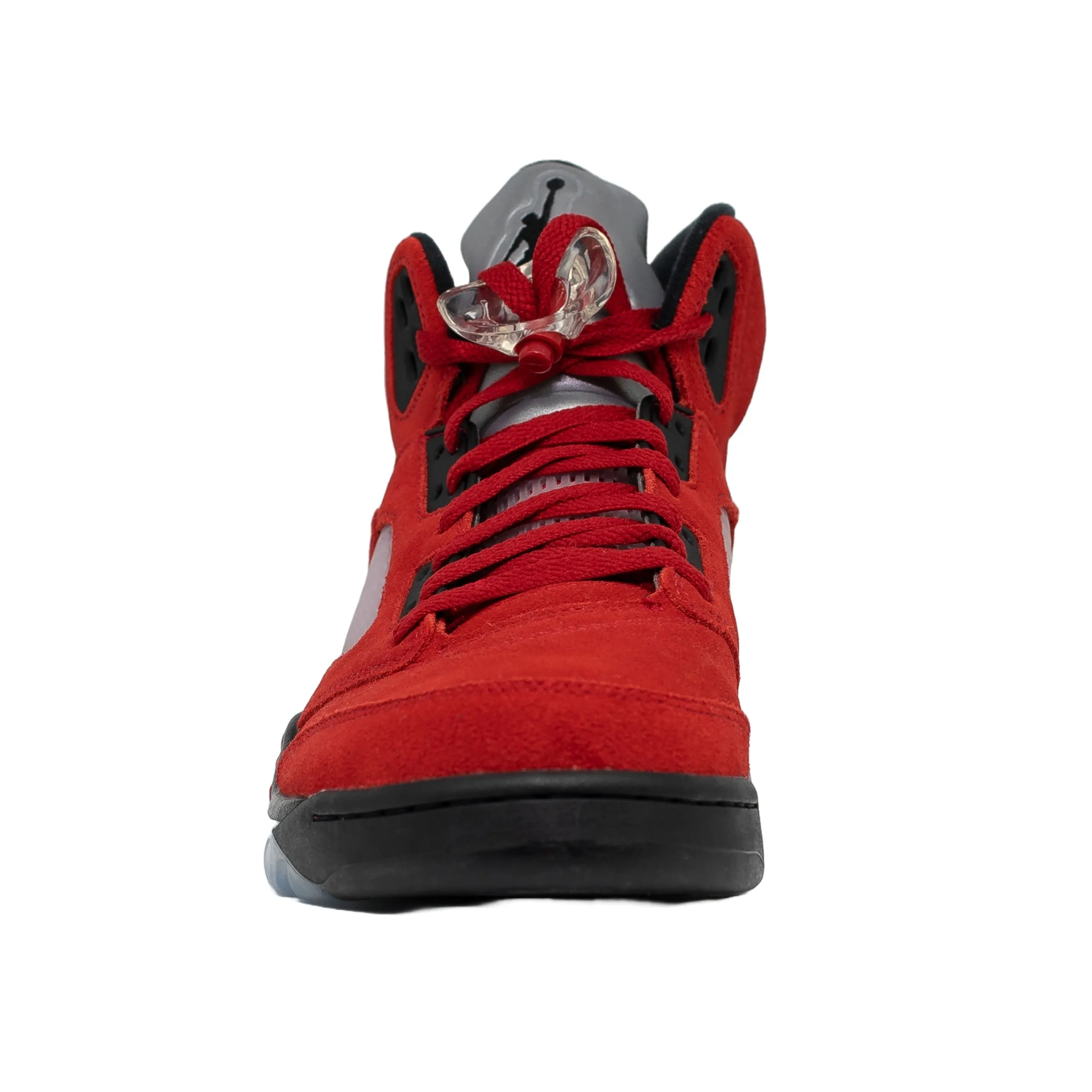 Air Jordan 5 Raging Bull 2021 - Red Suede Retro Sneakers