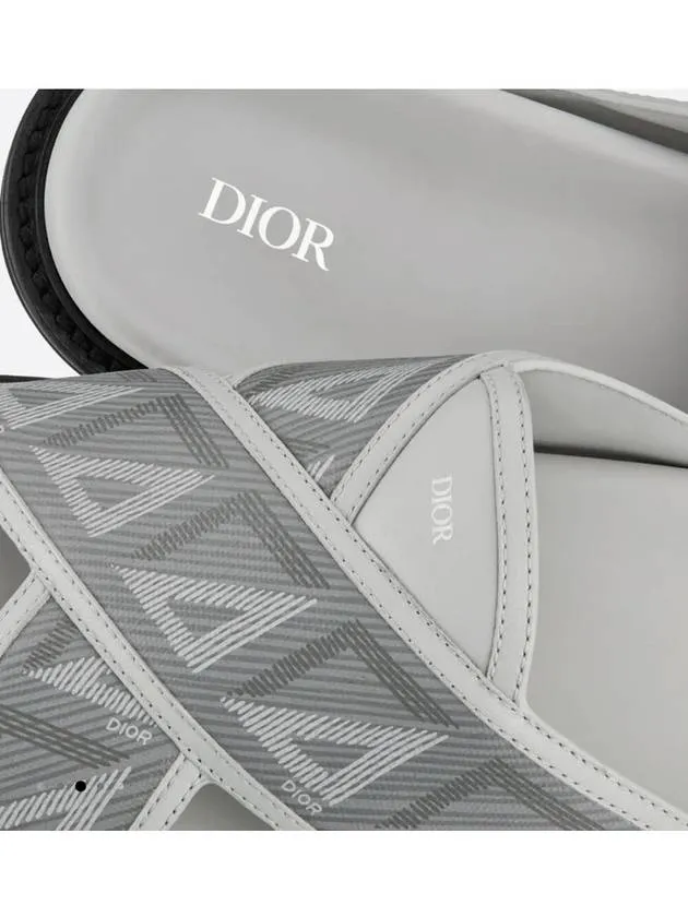 Aqua CD Diamond Sandals Grey