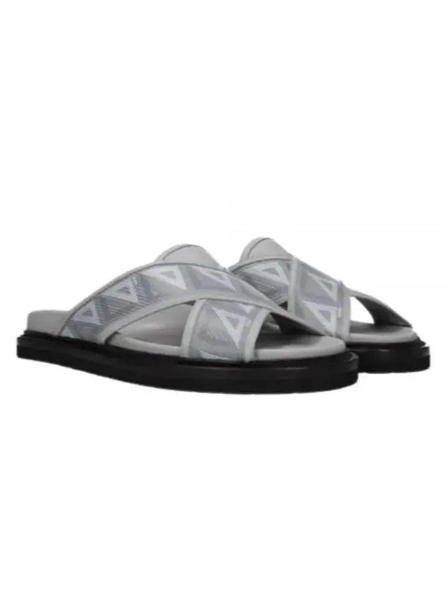Aqua CD Diamond Sandals Grey