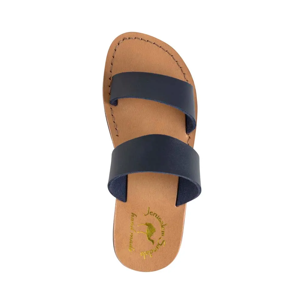 Aviv Vegan - Leather Alternative Sandal | Blue