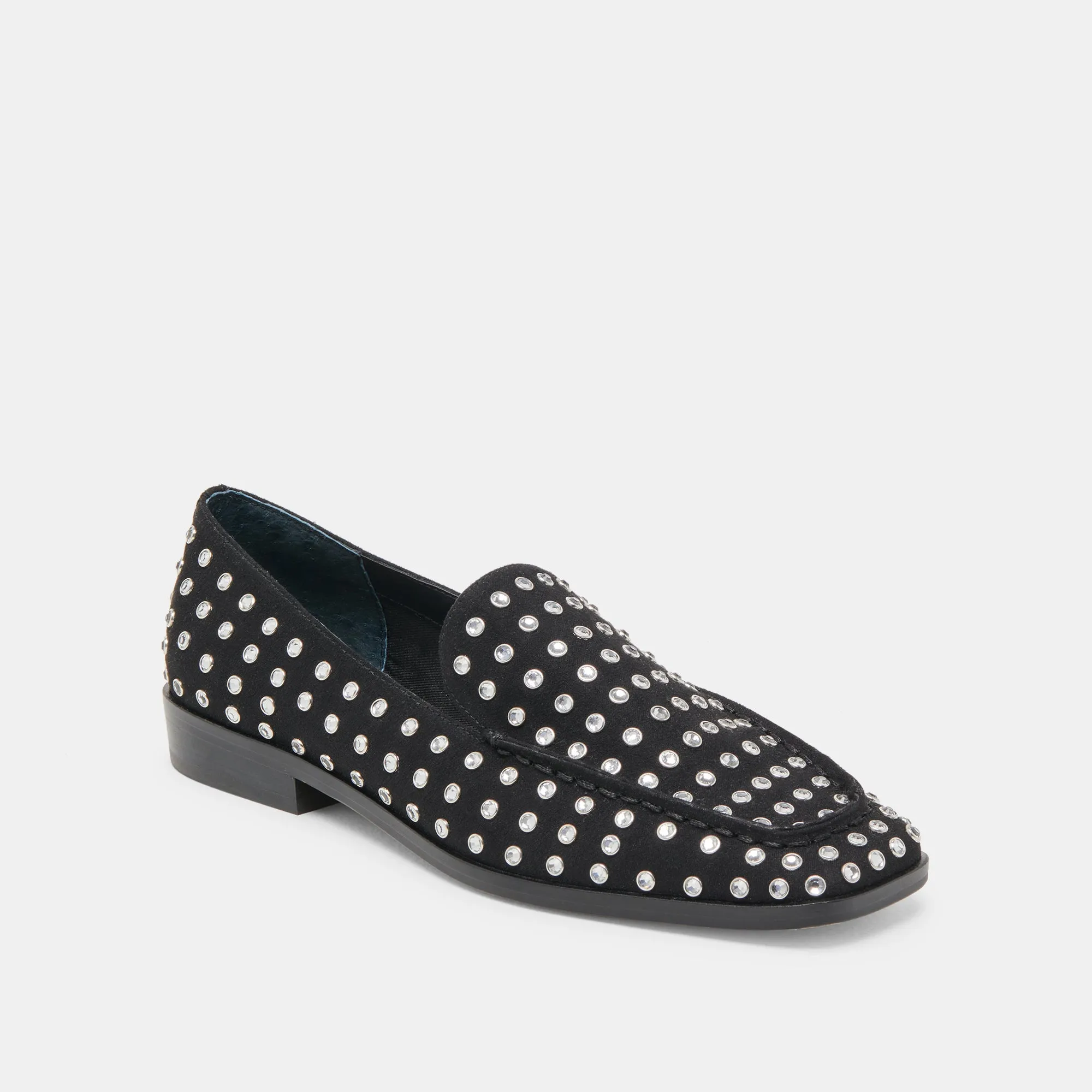BENY CRYSTAL STUD FLATS BLACK CRYSTAL - re:vita