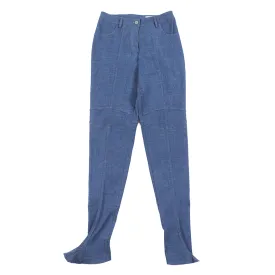 Bike Zipped Denim Pants (Woman) Blue Bike Zipped Denim Pants (Woman) Blue