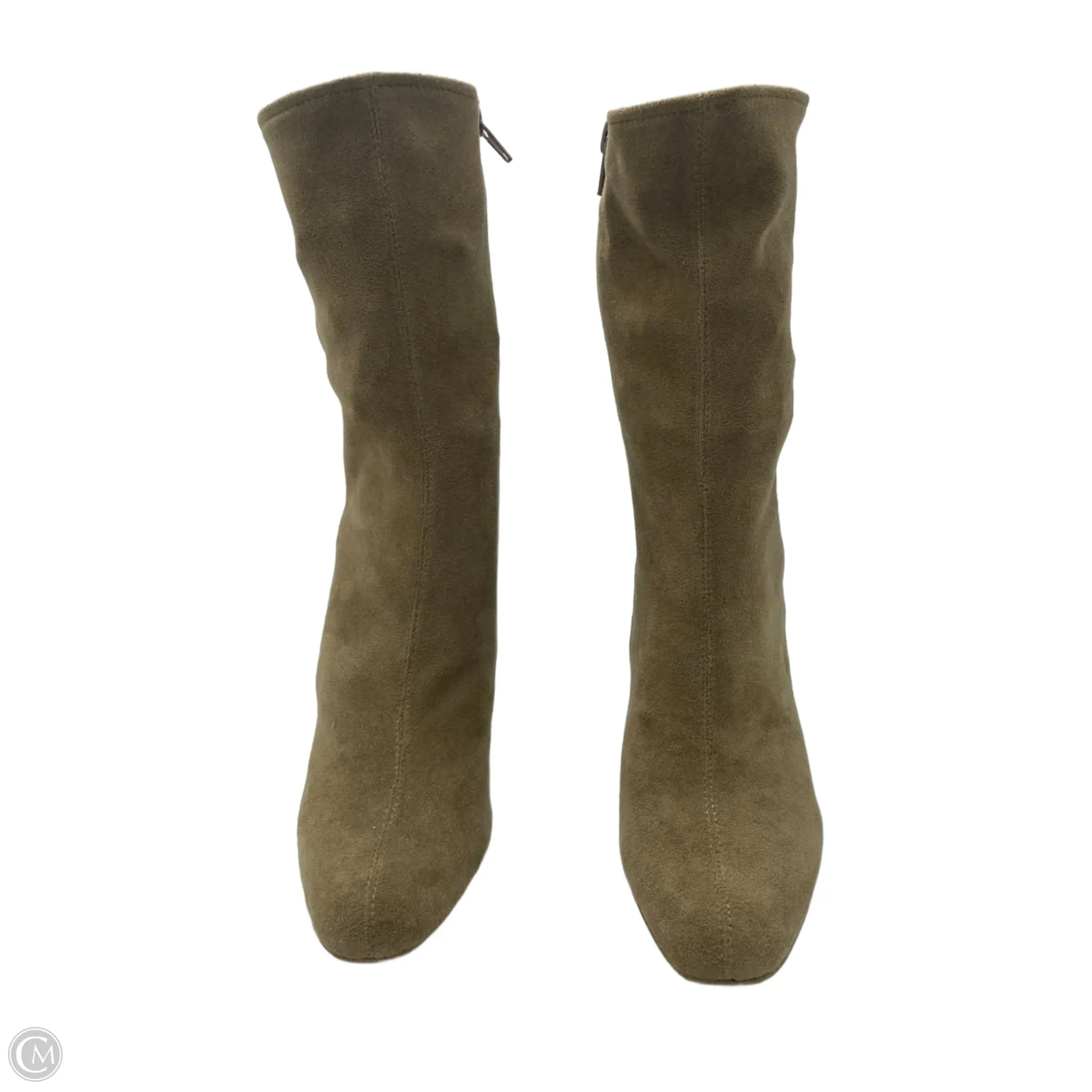 Boots Ankle Heels By Jeffery Campbell In Tan, Size: 8