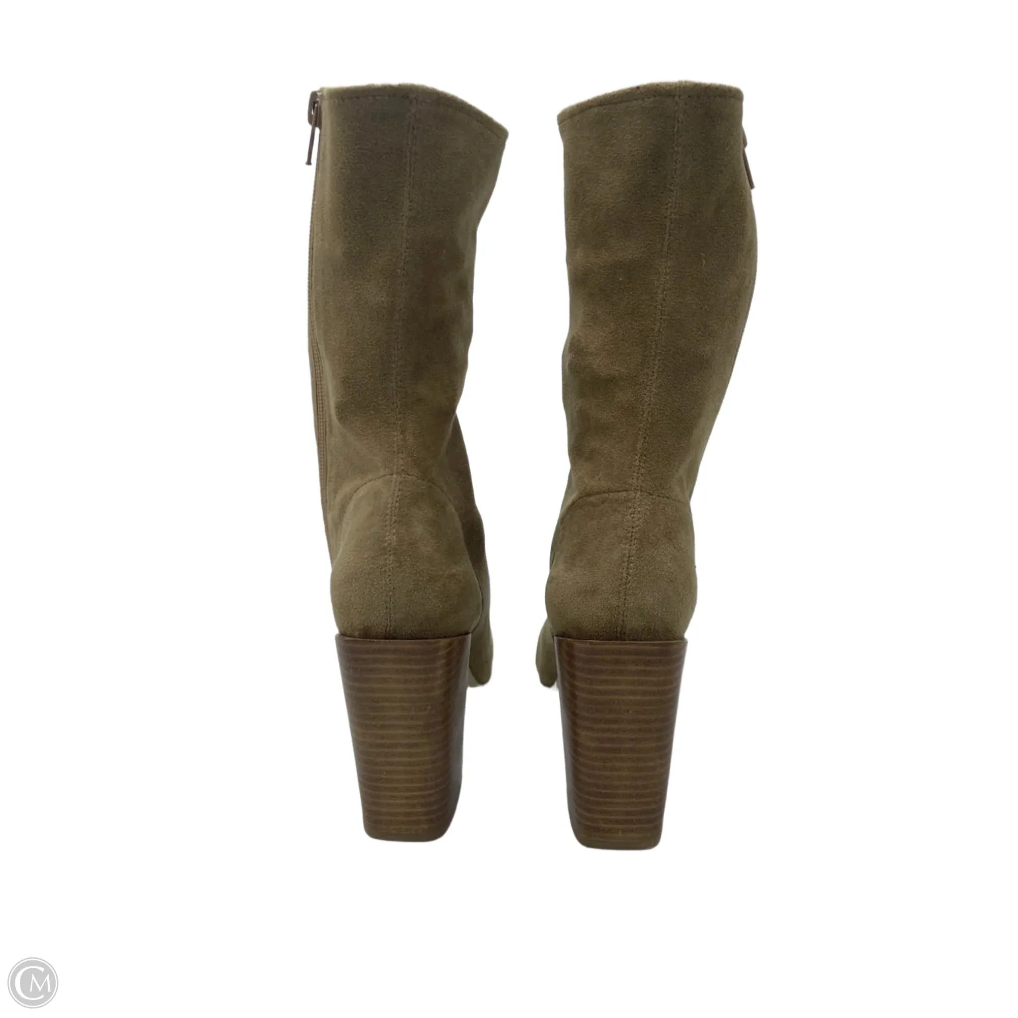 Boots Ankle Heels By Jeffery Campbell In Tan, Size: 8