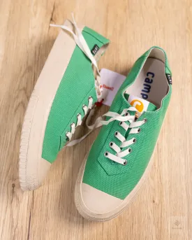 Camper Sneaker Green Canvas