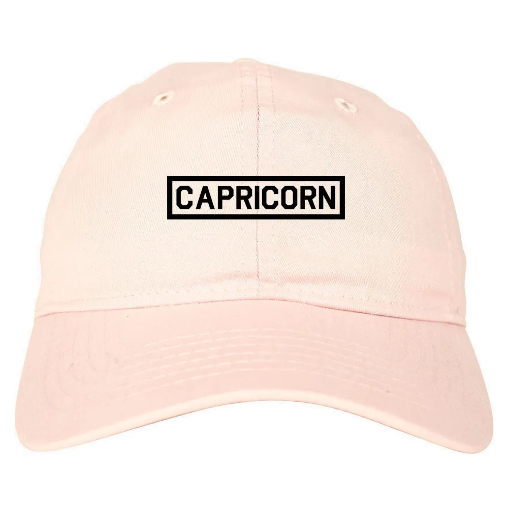 Capricorn Horoscope Sign Mens Dad Hat Baseball Cap