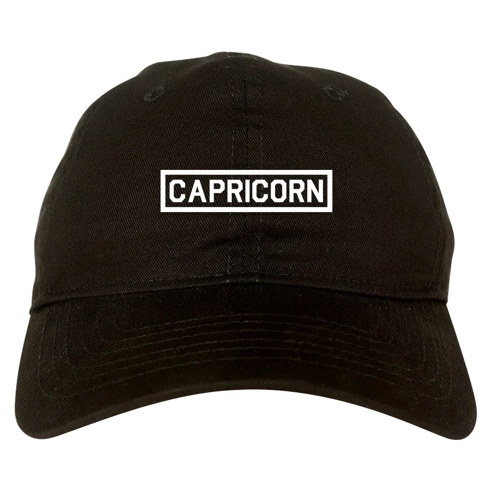 Capricorn Horoscope Sign Mens Dad Hat Baseball Cap