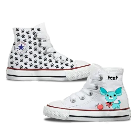 Chihuahua Kids Personalised Converse