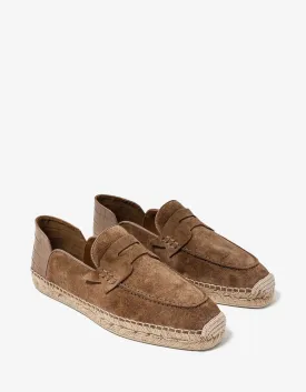 Christian Louboutin Paquepapa No Back Brown Espadrilles