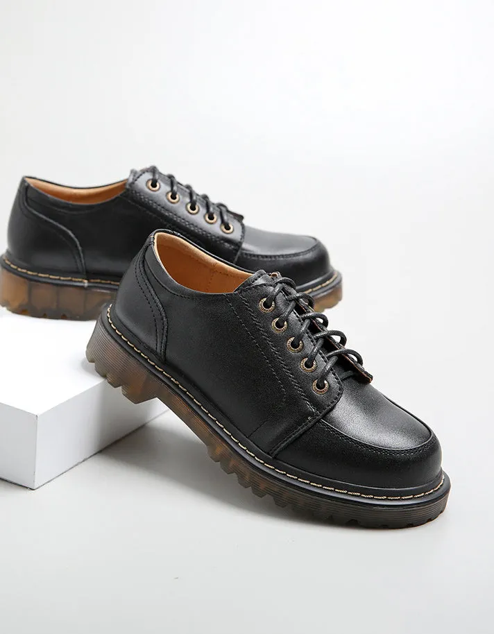 Comfortable Soles Lace-up Mary Janes 35- 41
