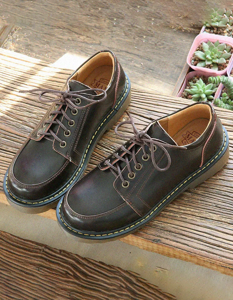 Comfortable Soles Lace-up Mary Janes 35- 41