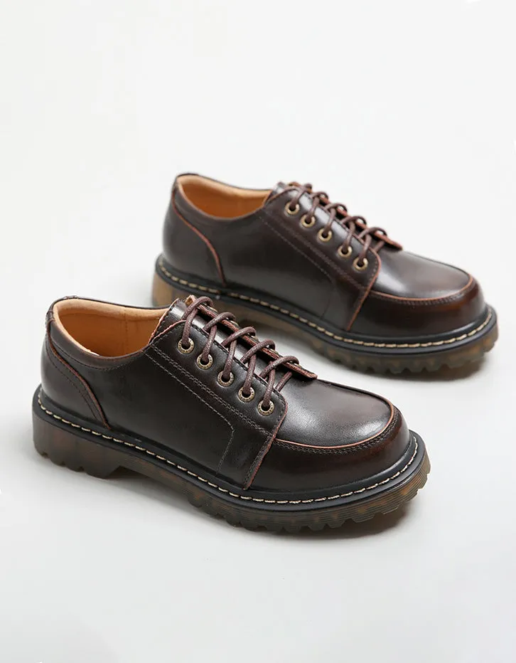 Comfortable Soles Lace-up Mary Janes 35- 41