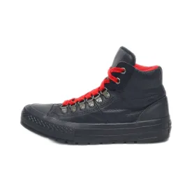 Converse High-Top Sneakers Leather Black Colour For Women