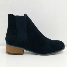 Dolcis Pasha Boots UK 5 Black Chelsea Ankle Faux Suede Low Heel Dolcis Pasha Boots UK 5 Black Chelsea Ankle Faux Suede Low Heel