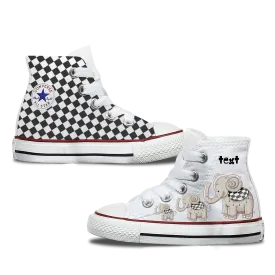 Elephant Kids Personalised Converse
