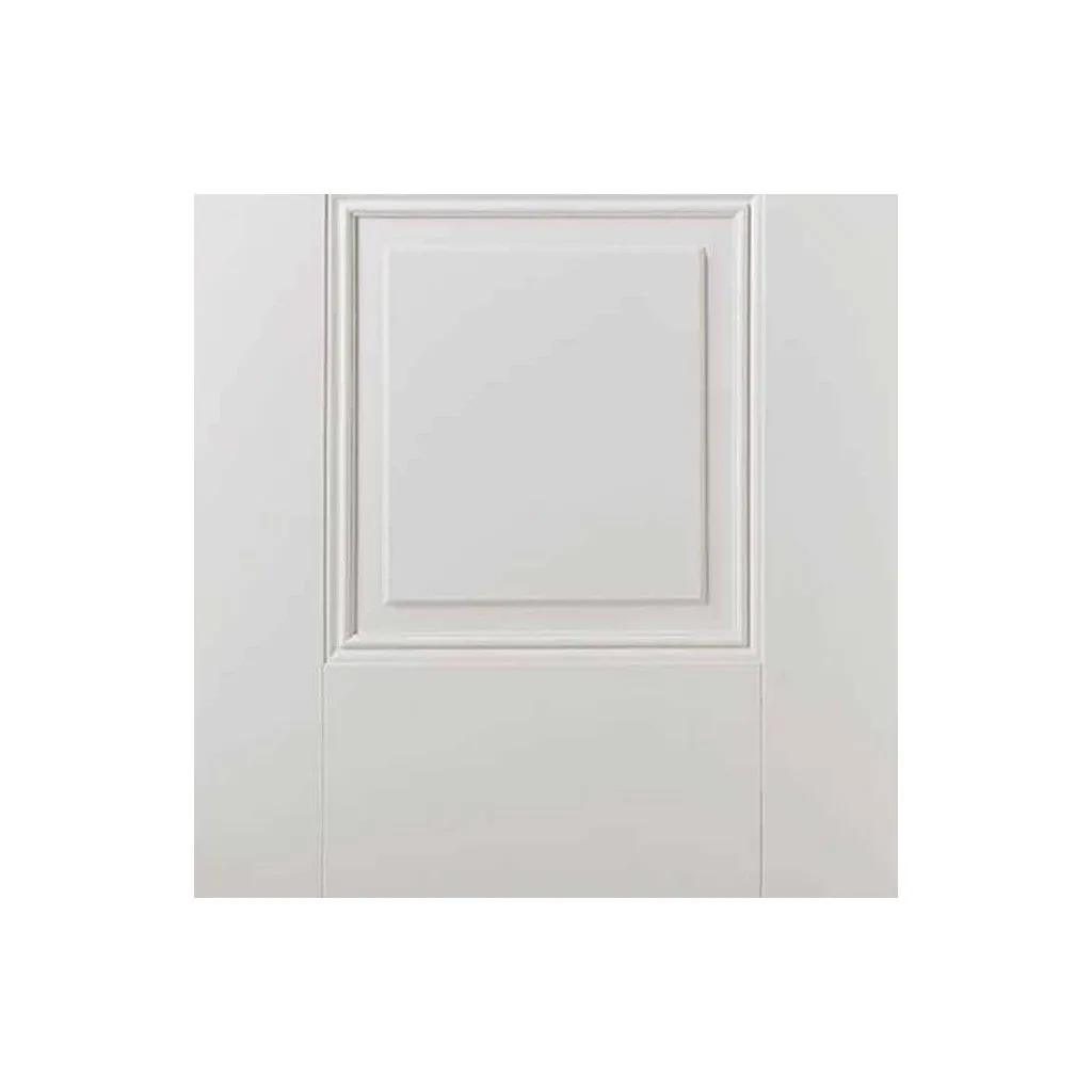Four Folding Doors & Frame Kit - Arnhem 1 Pane 1 Panel 2 2 - Clear Glass - White Primed