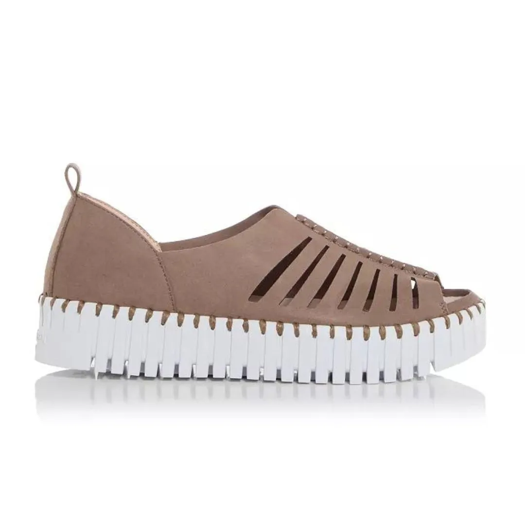 Ilse Jacobsen Tulip 9376 Platform Open Toe Shoe