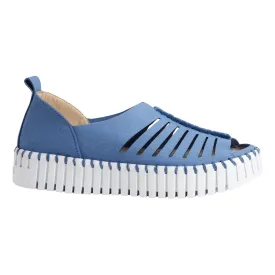 Ilse Jacobsen Tulip 9376 Platform Open Toe Shoe