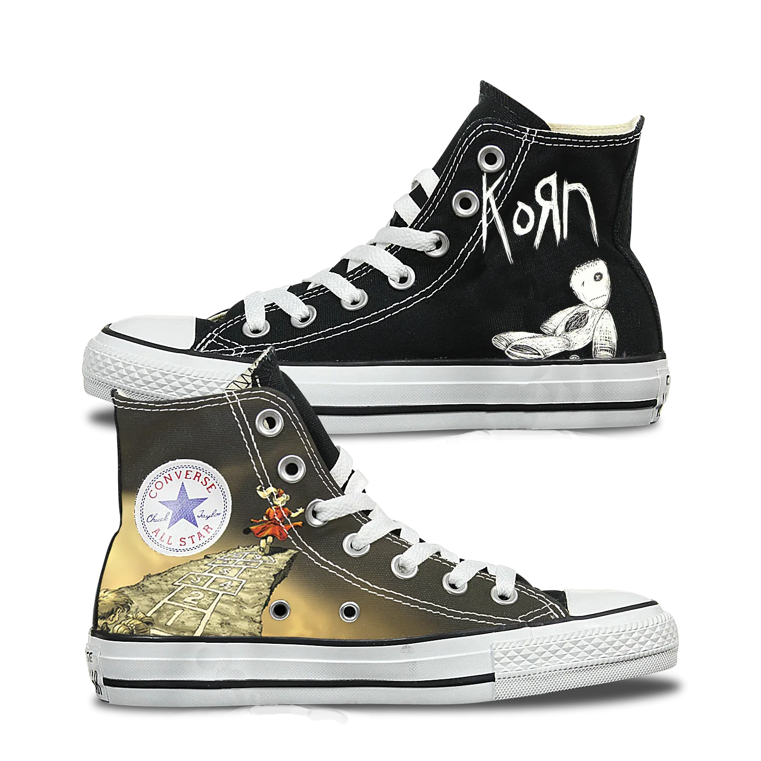 Korn Adult Custom Converse