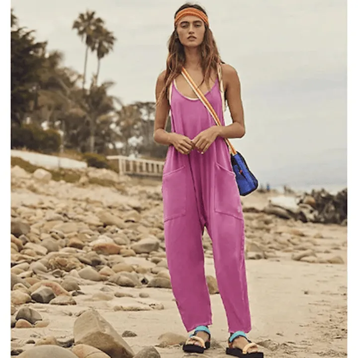 LAST DAY 70% OFFWide Leg Jumpsuit with Pockets (Buy 2 Get 25%off&Free Shipping)