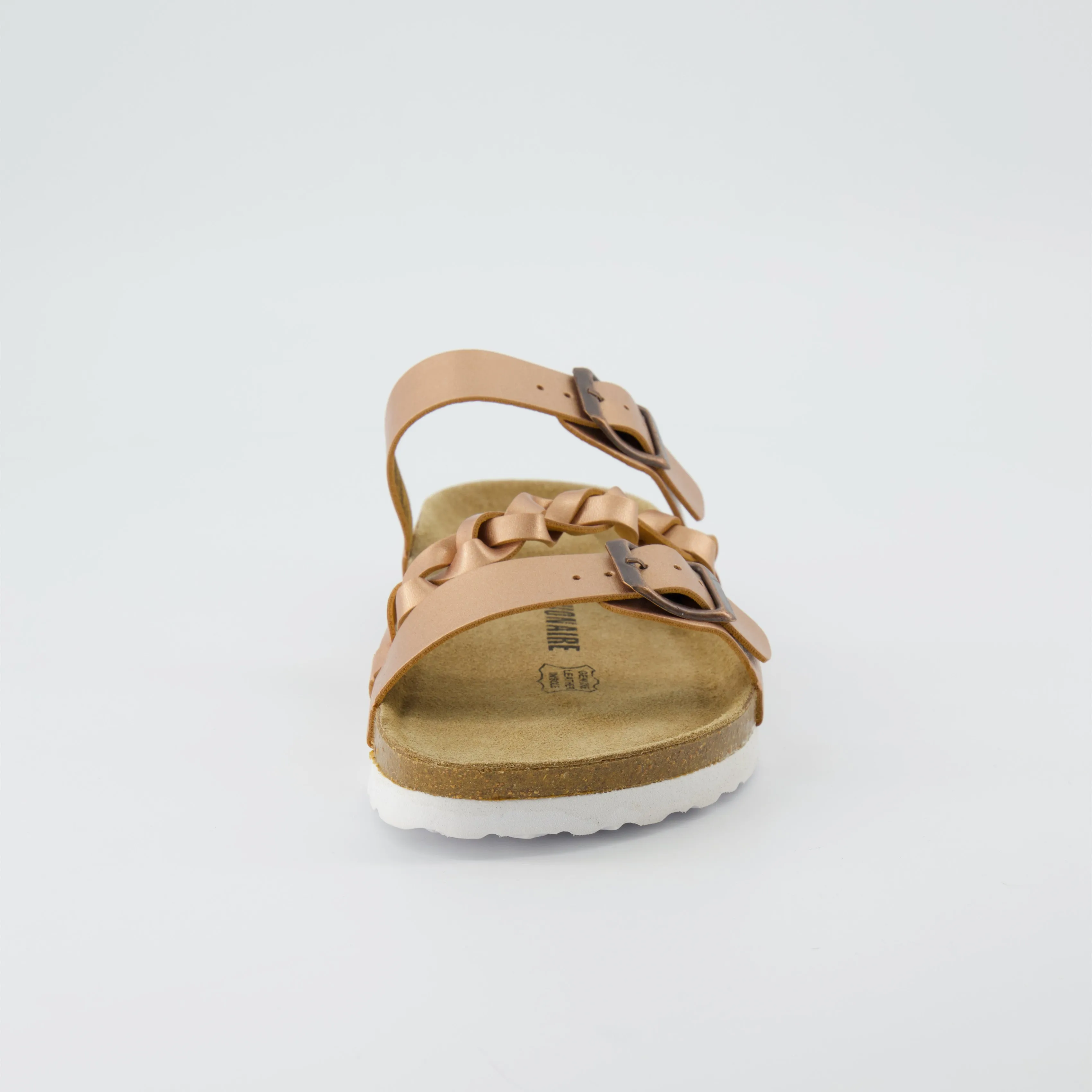 Lizzy Cork Footbed Sandal Metallics