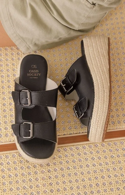 Maylen Flatform Shoe (Black)