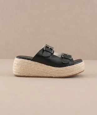 Maylen Flatform Shoe (Black)