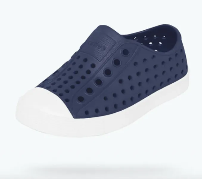Native Kids' Jefferson Shoe - Regatta Blue (10 and 12)