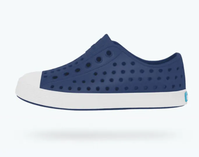 Native Kids' Jefferson Shoe - Regatta Blue (10 and 12)