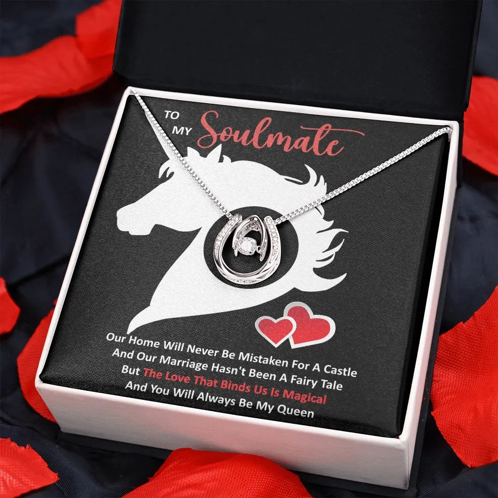 One Lucky Guy Soulmate Necklace