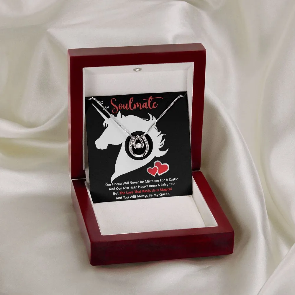 One Lucky Guy Soulmate Necklace