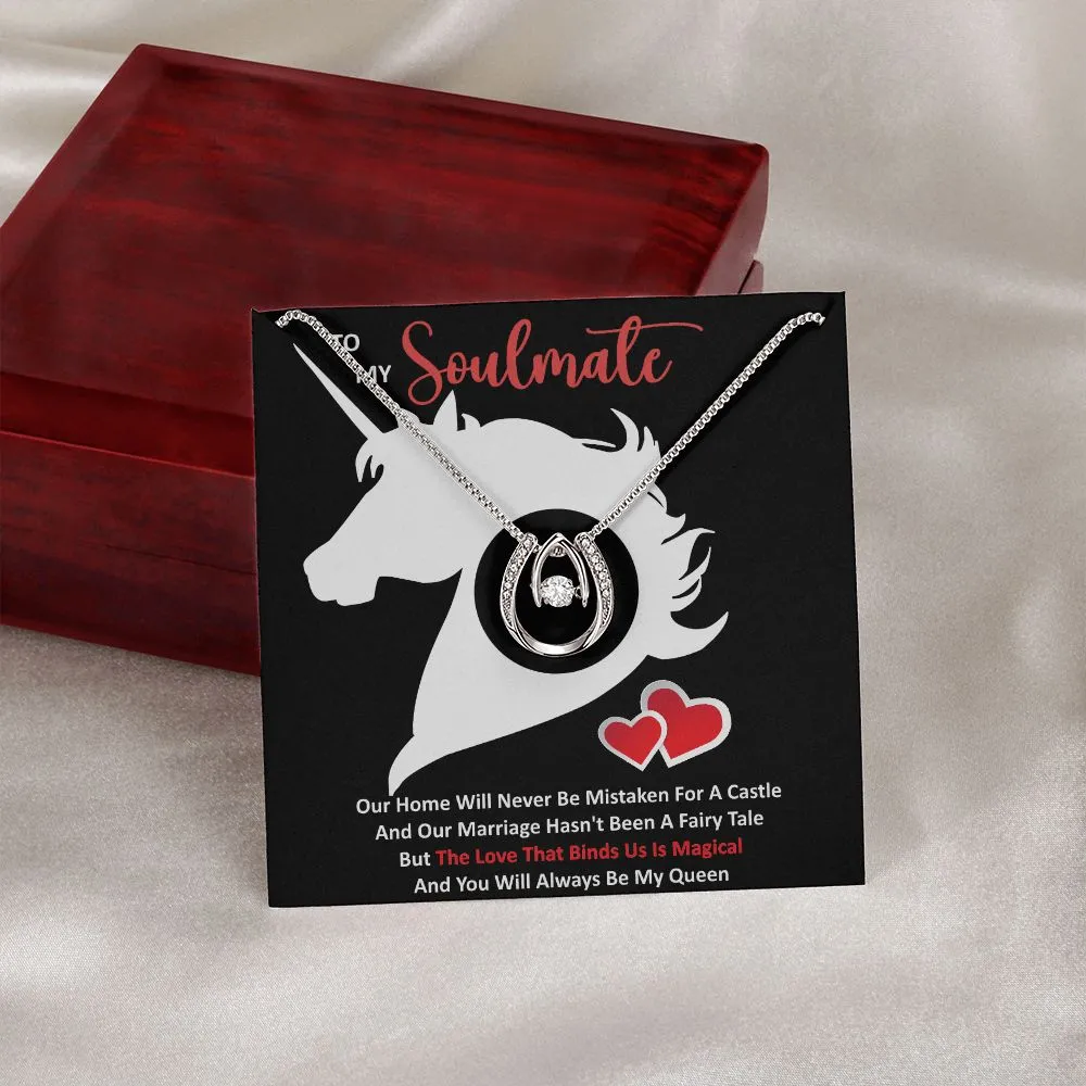One Lucky Guy Soulmate Necklace