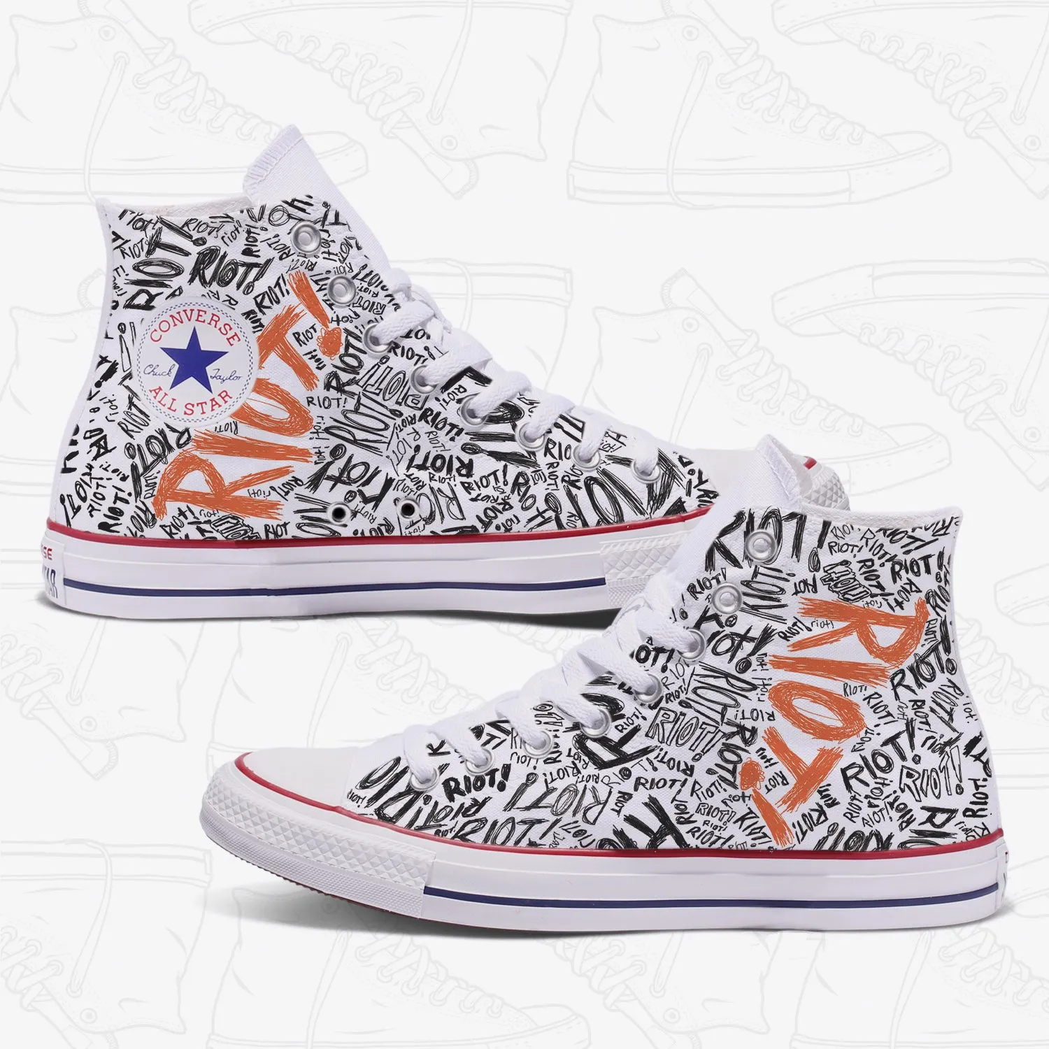 Paramore RIOT! Converse