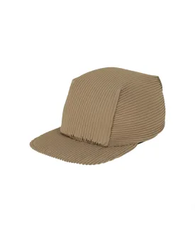 Pleats Cap Light Mocha Brown (no.48)
