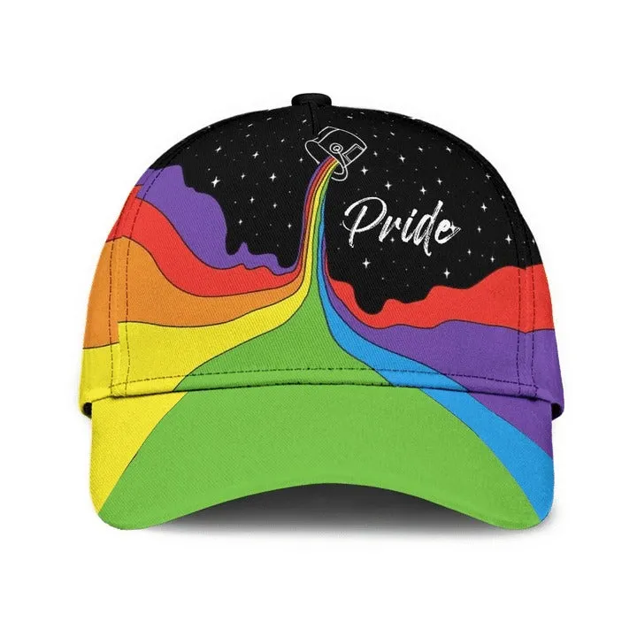 Pride Lgbt Cap For Gay Man, Around And Find Out Printing Baseball Cap Hat, Rainbow Cap