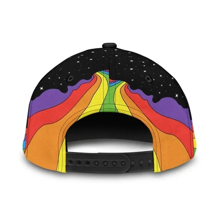 Pride Lgbt Cap For Gay Man, Around And Find Out Printing Baseball Cap Hat, Rainbow Cap