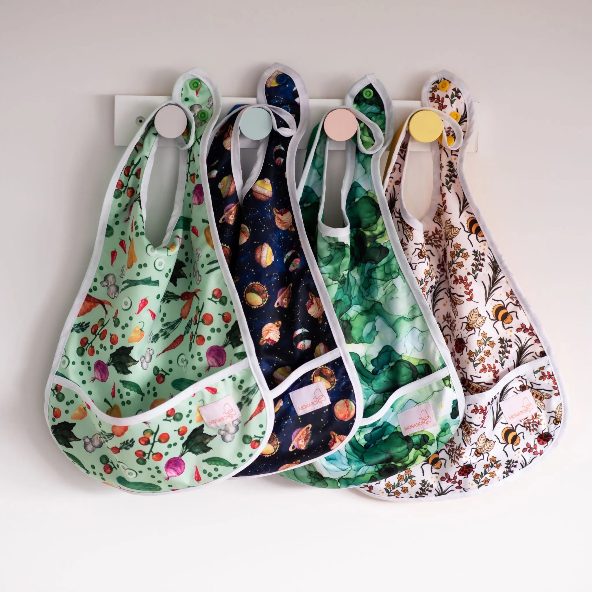 Reversible Bibs | Bundle - Buy 4   Get 1 Free