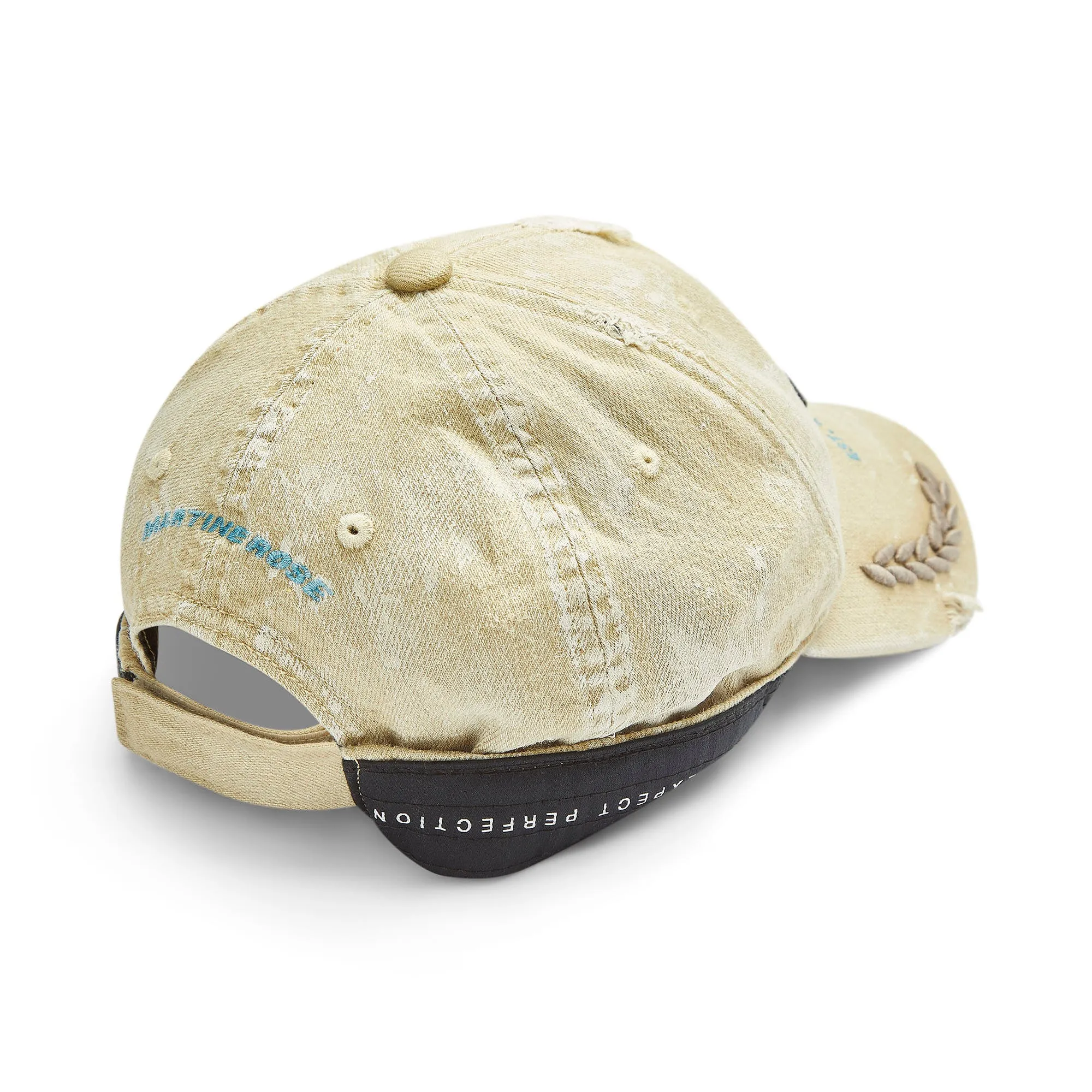ROLLED BACK CAP in BEIGE