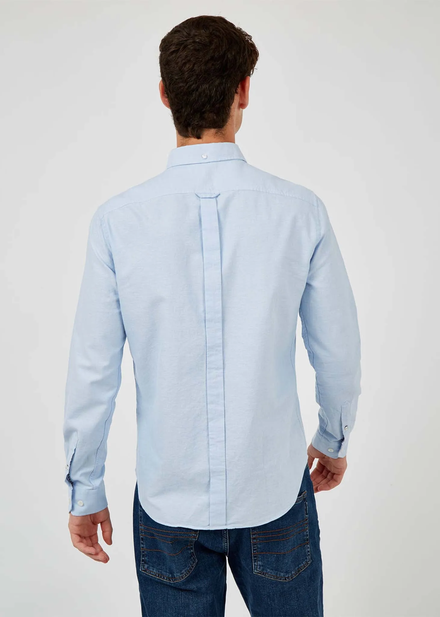 Signature oxford shirt - sky