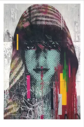 So Hood PP Archival Print by Bask