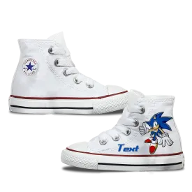 Sonic The Hedgehog Custom Converse