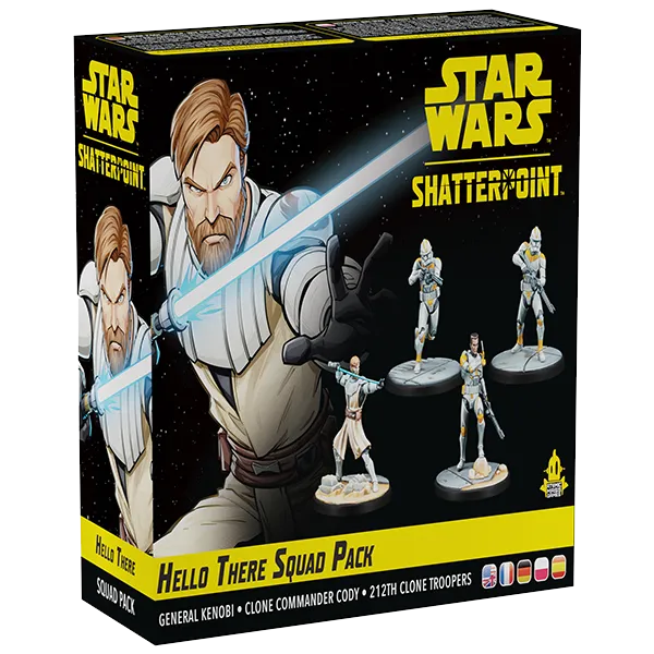 Star Wars Shatterpoint: Hello There (General Kenobi Squad Pack)