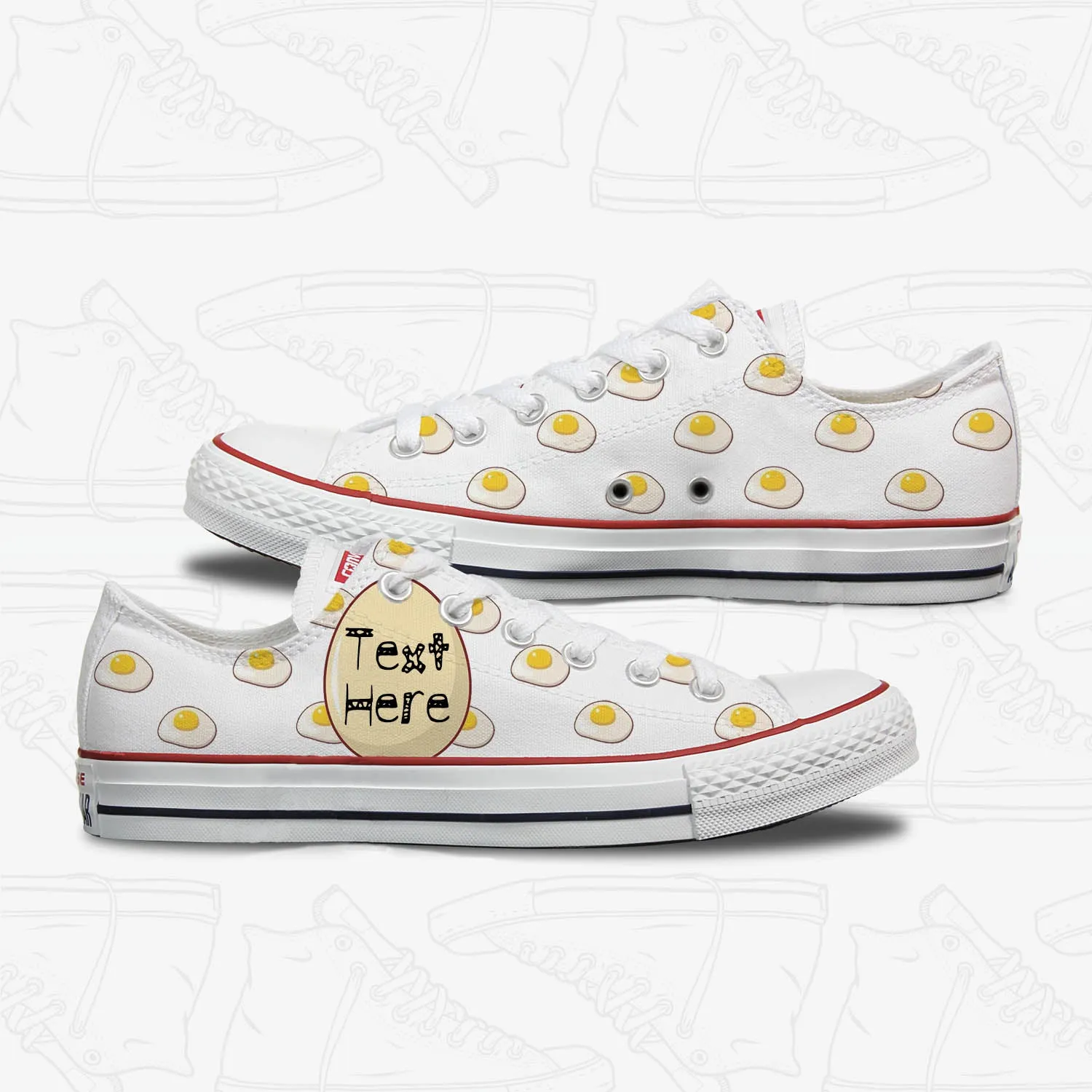 The Egg Custom Converse
