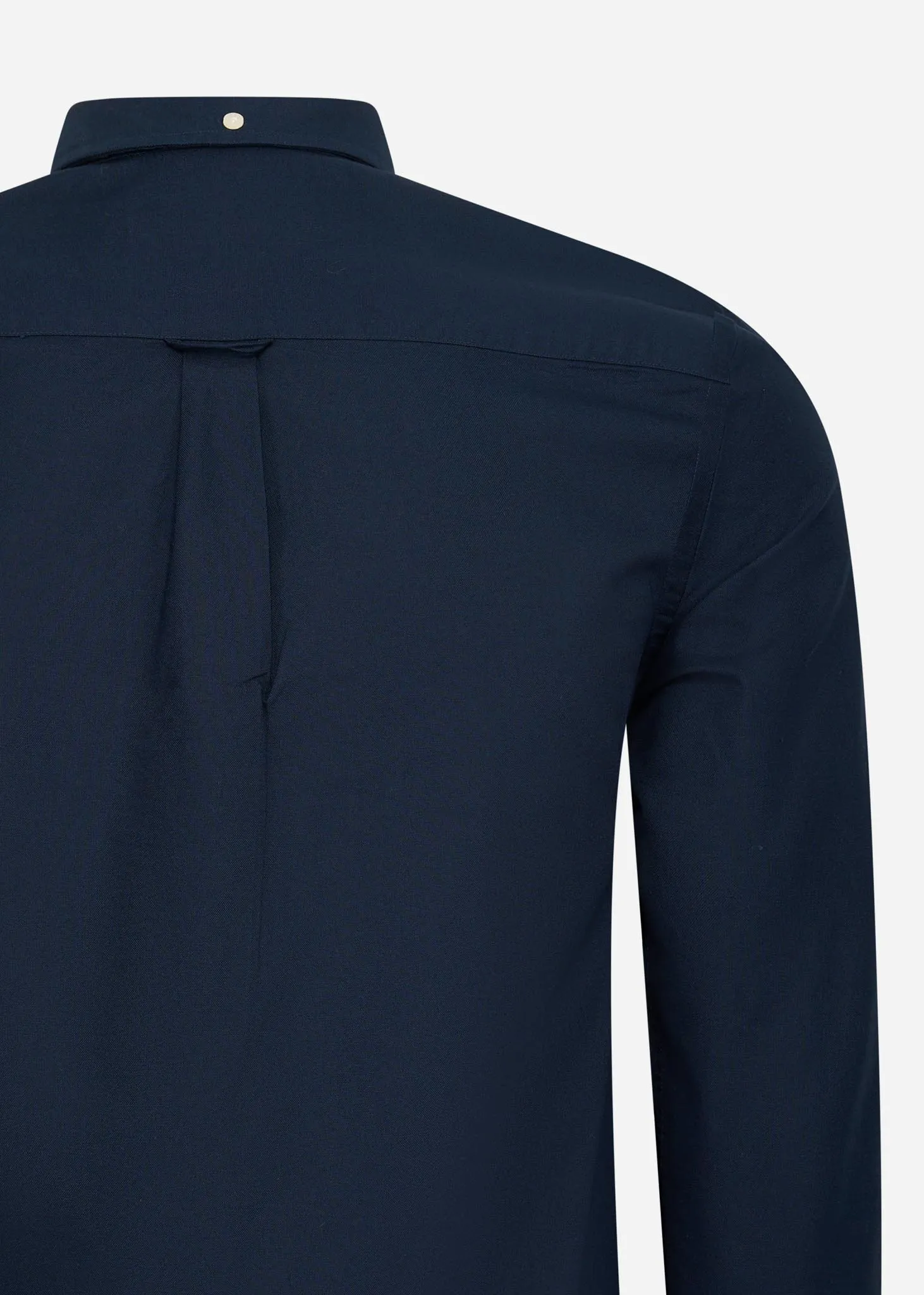 Tonal eagle regular fit light weight oxford shirt - dark navy