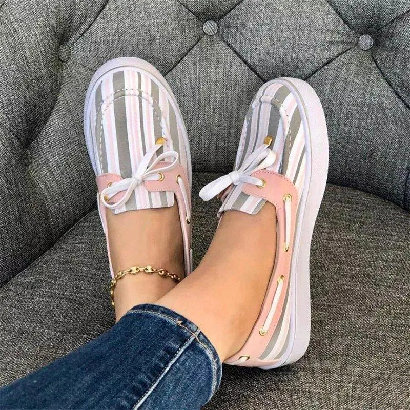 Women Faux Suede Comfy Sneaker Shoes