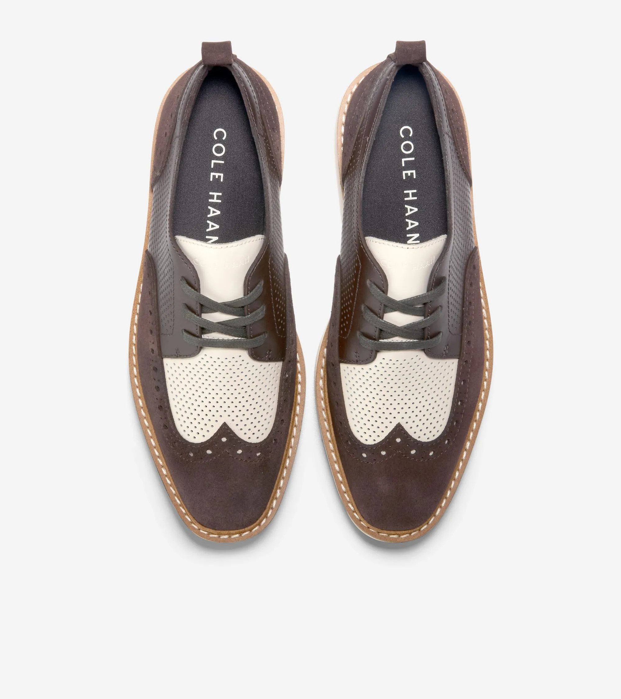 Optimized Title: Womens Original Grand Platform Wingtip Oxfords - Stylish Leather Lace-Up Shoes for Comfort and Elegance